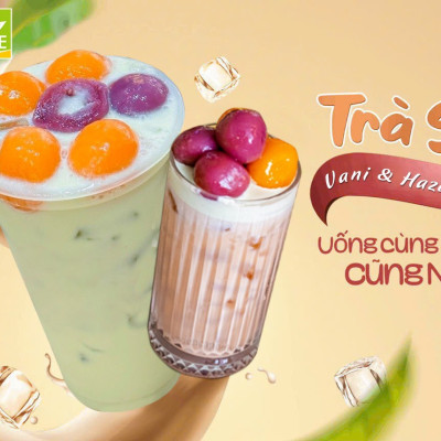 Trà sữa hòa tan Maya Hazelnut (hạt dẻ) - túi 1 kg