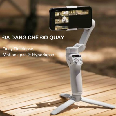Gimbal DJI OsMo 6 (Osmo mobile 6) /  Osmo Se- Tay cầm chống rung cho điện thoại - Hàng Nhập Khẩu