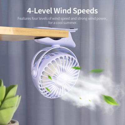 Quạt sạc usb mini Yoobao Y-F04 để bàn 6400mAh