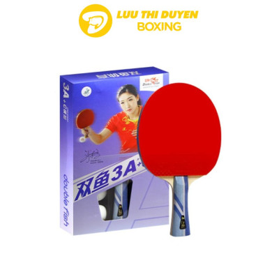 Vợt Bóng Bàn Double Fish - Lừu Thị Duyên Boxing - Model 2AC, 3AC, 4AC, 5AC - Mẫu mới, kèm 2 quả bóng bàn