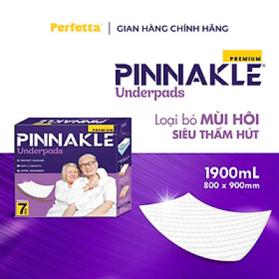 Tấm Đệm Lót Siêu Thấm Hút Undepad Pinnakle Premium Size 80X90 (7 miếng/hộp)