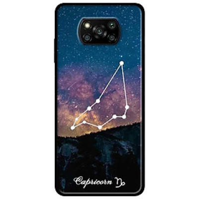 Ốp lưng dành cho Xiaomi Poco X3 mẫu Cung Hoàng Đạo - Capricorn