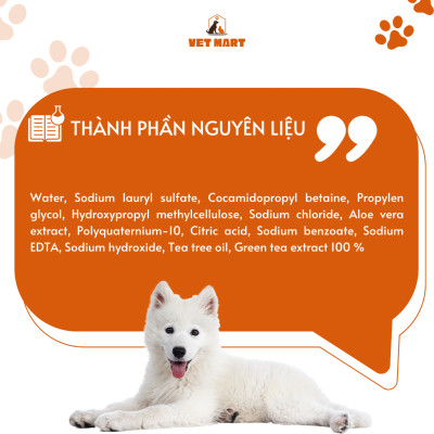 Sữa Tắm Charmie Thảo Dược Cho Thú Cưng - Khử Mùi Hôi, Dưỡng Lông Bóng Mượt 280ml_Fivevet