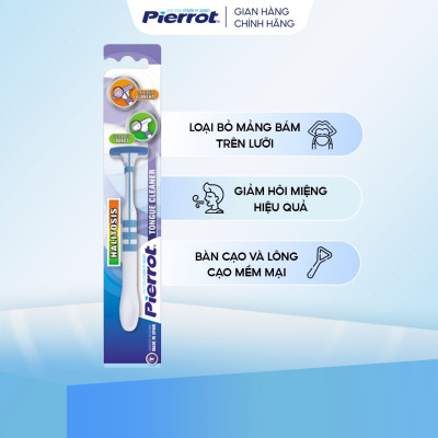 Combo Xịt Thơm Miệng Và Dụng Cụ Làm Sạch Lưỡi PIERROT Phù Hợp Cho Cả Người Nhạy Cảm