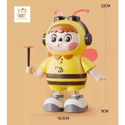 Đồ Chơi Âm Thanh Cho Bé Kuromi, rồng, thỏ, ong vàng, Lắc Lư Nhún Nhảy Phát Nhạc Đèn Dễ Thương