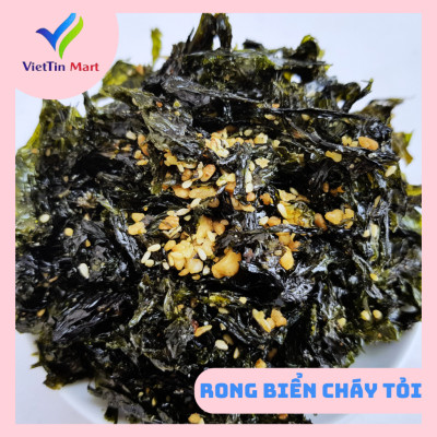 500gram rong biển cháy tỏi VSATTP (2 hũ 250g)