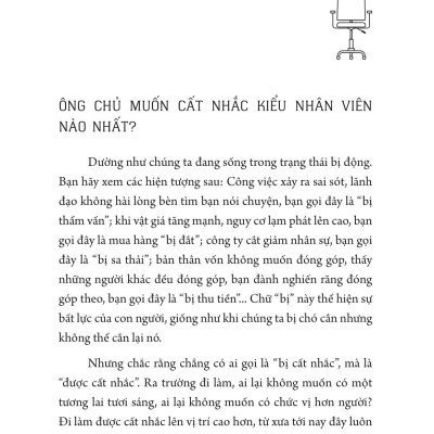 Sao Ông Chủ Phải Cất Nhắc Bạn?