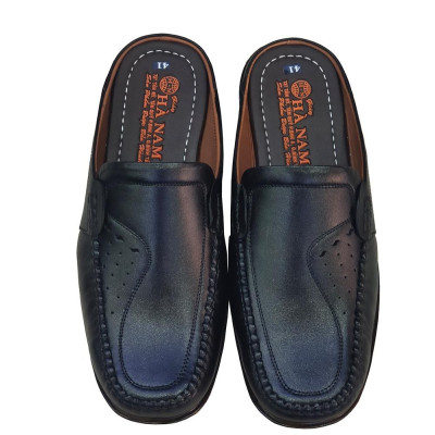 Dép Bít Mũi Nam HÀ NAM Da Bò Thật Cao Cấp GSB2098