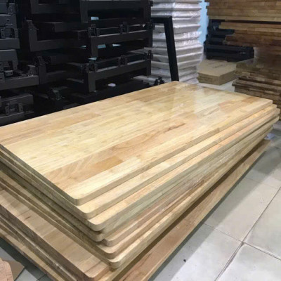 Gỗ Ghép Cao Su 12mm ,Gỗ Không Thấm Nước,Gỗ làm kệ,mặt bàn, giá sách.Phủ keo bóng 2 mặt.