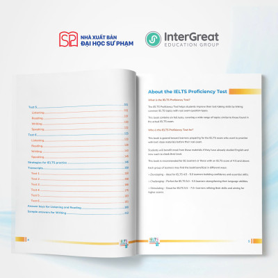 Sách -Ielts Proficiency Test (Skill up, Score up) – InterGreat – NXB Đại học Sư phạm