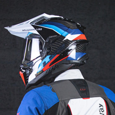 Mũ Bảo Hiểm Cào Cào LS2 MX701 Explorer Carbon