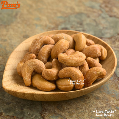 Hạt Điều Rang Mộc Loại 1 Bình Phước Pams 300g/hũ, Hạt Điều Sạch Vỏ, Rang Chín Giòn Bùi, Dinh Dưỡng Ăn Kiêng, Mẹ Bầu