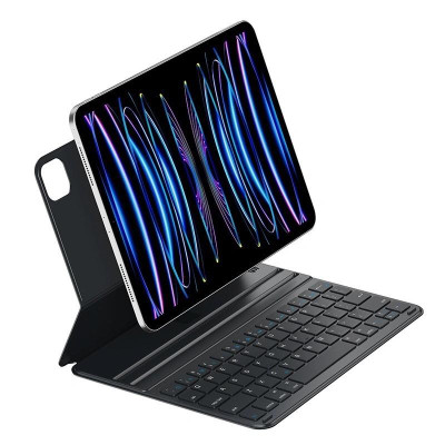 Bao da nam châm kèm bàn phím Wiwu Ultra Slim Magnetic Keyboard F17 cho iPad Air 6 11inch M2 , Ipad Air 6 13inch M2 - Hàng chính hãng