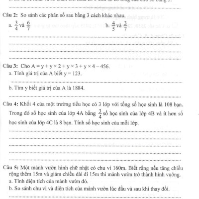 Sách - Phát Triển Và Nâng Cao Toán 4 (Dùng Chung Cho Các Bộ SGK Hiện Hành)