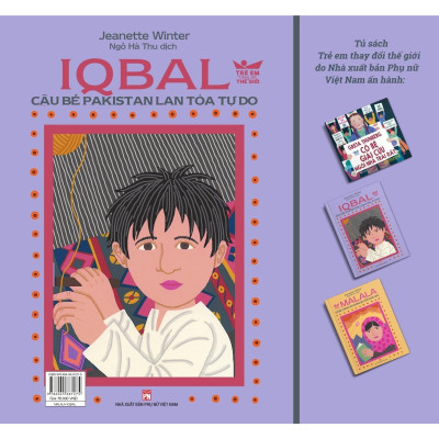 Sách - Malala - Cô Bé Pakistan Giành Quyền Được Học - Iqbal Cậu Bé Pakistan Lan Tỏa Tự Do - NXB Phụ Nữ