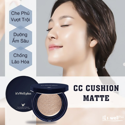 Bộ trang điểm Phấn nước kiềm dầu và Son lì có dưỡng It