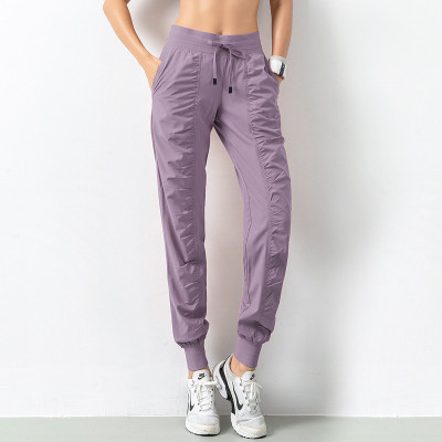 Quần Jogger Nữ Vải Dù Cao Cấp Phong Cách Thể Thao