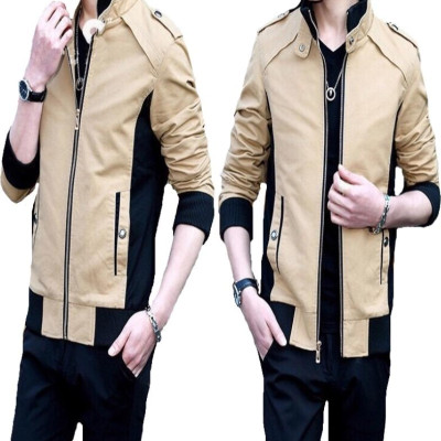 Áo Khoác Kaki Nam Hai Lớp Phối Màu Cao Cấp QK20