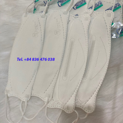 Khẩu trang y tế kháng khuẩn 4D GREEN LIFE - có chứng nhận kiểm định chất lượng