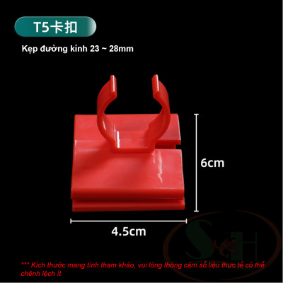 Kẹp DIY giữ đèn ống đa năng T4 / T5 / T8 giữ đèn thủy tinh tròn bể cá gioằng kiềng