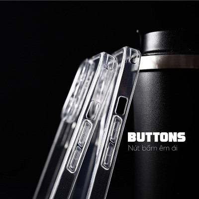 Ốp Lưng Chống Sốc Bảo Vệ Camera Cho iPhone 16, 16 Plus, 16 Pro, 16 Pro Max Likgus Camshield  Thiết Kế Trong Suốt, Chống Ố Vàng, Hàng Nhập Khẩu