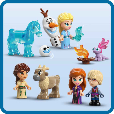 Đồ Chơi Lắp Ráp: Lâu Đài Mini Của Arendella Và Elsa LEGO DISNEY PRINCESS 43278 (306 chi tiết)