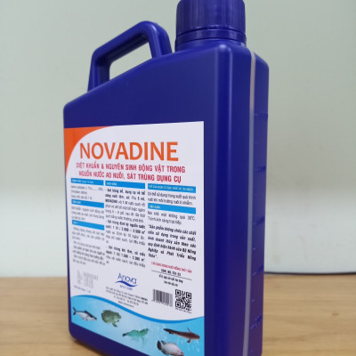 Thuốc Sát Trùng Cho Tôm Cá Anova NovaDine Chai 1 Lít