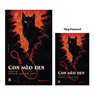 Con Mèo Đen - Tuyển Tập Edgar Allan Poe - Tặng Postcard