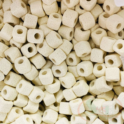 Vật liệu lọc Aquablue NM Square Ring sứ gốm thô xử lý nước bể cá tép thủy sinh