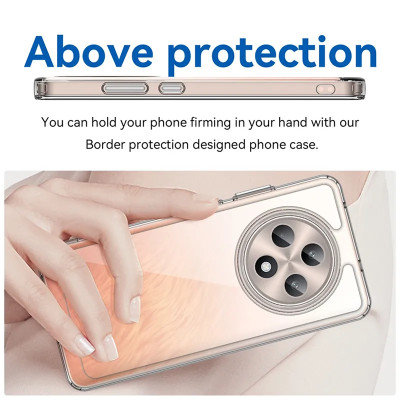 Ốp lưng dành cho OPPO Reno 12F 5G dẻo trong chống sốc bảo vệ camera - Hàng chính hãng