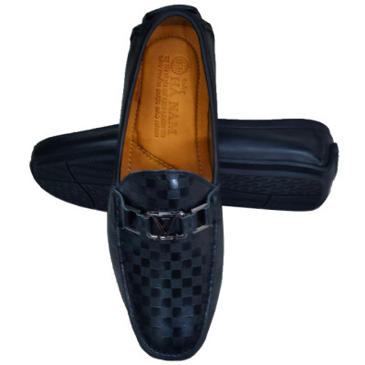 Giày Mọi Nam Da Đế Âm Bò Thật TiTi ĐÔ Cao Cấp GDA2022d