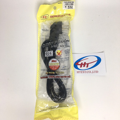 Dây Nguồn PC - Cắm PC - Màn Hình Máy Tính - Nồi Cơm Điện. Hàng Chính Hãng. MÀU ĐEN 1.6 mét