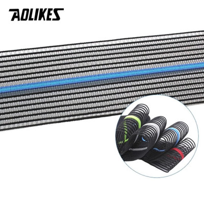 Đai bó bảo vệ đầu gối AOLIKES A-7909 đệm Silicone nẹp lò xo hỗ trợ khớp gối pressurized knee support