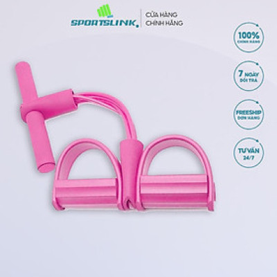Dây tập bụng, dây kéo kháng lực tập cơ vai và ngực 4 ống, 6 ống Sportslink