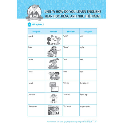 Ms Grammar Ôn Luyện Ngữ pháp Và Bài Tập Tiếng Anh Lớp 5 Tập 1