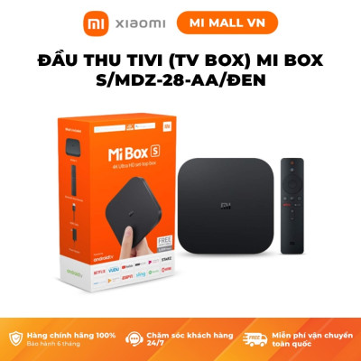 Đầu thu Tivi Xiaomi MI Box S Gen2- Hàng Chính Hãng