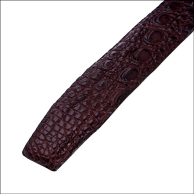  Thắt lưng nam da cá sấu Huy Hoàng 4P màu đen, nâu đất HH4860-61-62-63