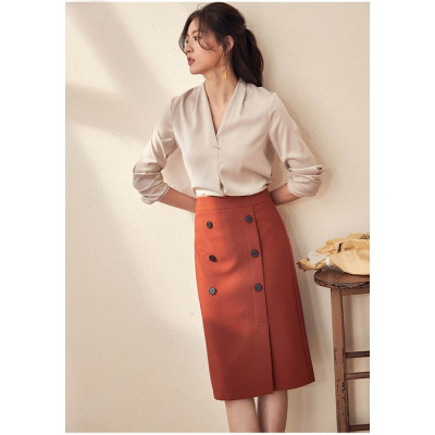 CHÂN VÁY CÔNG SỞ 6 NÚT HANA