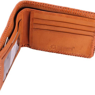Ví Nam Huy Hoàng HT2719 (10 x 12.5 cm) - Vàng