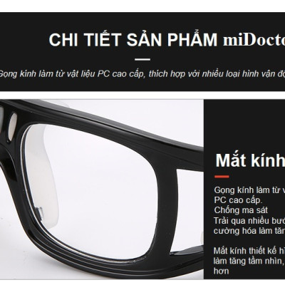 Kính Bảo Vệ Chơi Thể Thao, Bóng Rổ, Bóng Đá Chống Sương Mù, Mồ Hôi Cao Cấp - Có Thể Lắp Mắt Kính Cận