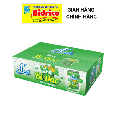 Trà Bí Đao A*nuta ( Thùng 24 lon 330ml ) - Sản phẩm của Bidrico