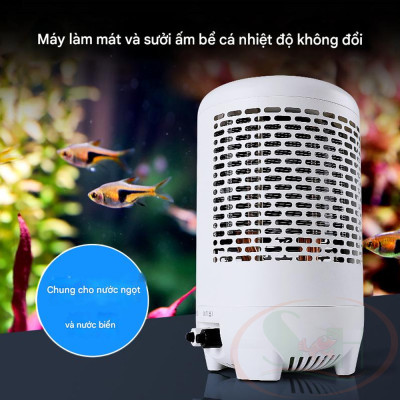 Máy điều hòa Sunsun Mini Chiller Heater GH 100 / 120 làm mát sưởi ấm bể cá tép thủy sinh nước mặn