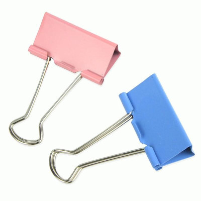 Hộp 24 Kẹp Bướm Màu 41mm - Hồng Hà 6642