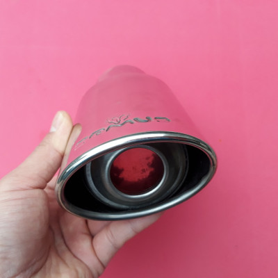 Chụp đuôi bẹp cho pô ống xả ô tô 7 chỗ (Đường kính lắp 6.5 cm)