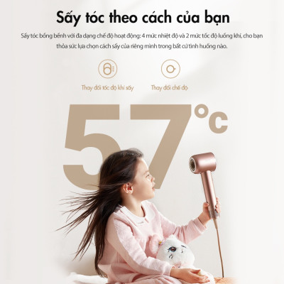 Máy Sấy Tóc Dreame Hair Glory AHD6A Bản Quốc Tế Bảo Hành 24 Tháng - Hàng Chính Hãng