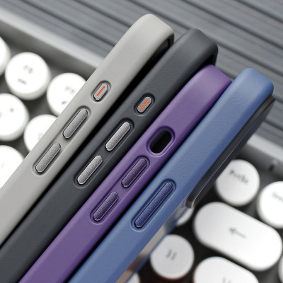 Ốp lưng nhám chống vân tay cho iPhone 15 Pro Max / 15pro, ốp chống sốc Likgus có sạc nam châm từ tính – hàng chính hãng