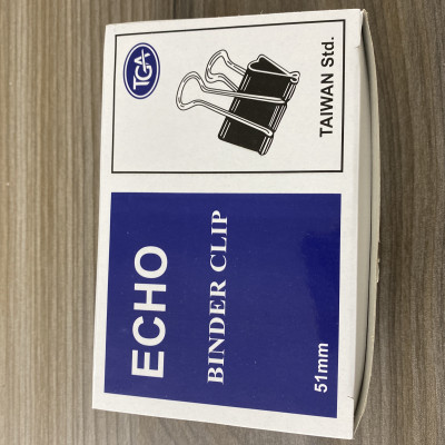 Hộp 12 Kẹp Bướm Echo 51mm