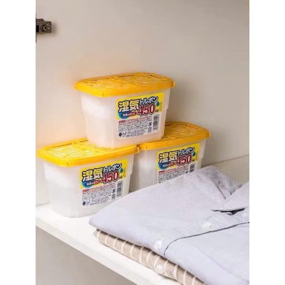 Hộp Hút Ẩm Tủ Quần Áo, Tủ Giày Chống Nấm Mốc, Khử Mùi 450ml Kokubo - Hàng Nội Địa Nhật Bản - HÀNG CHÍNH HÃNG MINIIN