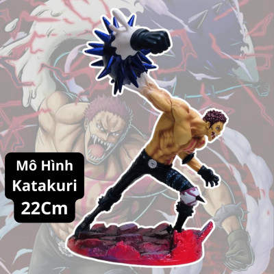 Mô Hình Katakuri Tư Thế Chiến Đấu 22cm Mô hình One Piece Cao Cấp, Figure Mô Hình Anmie One Piece Luffy Vua Hải Tặc