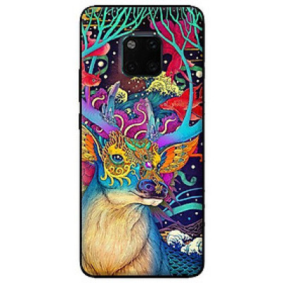 Ốp in cho Huawei Mate 20 Pro Hươu Và Cá Rồng - Hàng chính hãng